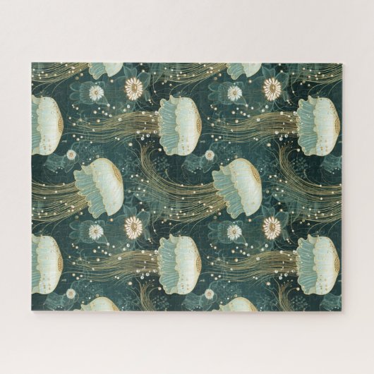 Elegant Jellyfish Puzzle (Horizontal)