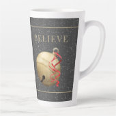 Elegant Jingle Bell, BELIEVE with Snow Milchtasse (Rechts)