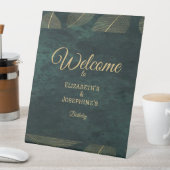 Elegant Joint Double Birthday Twin Sockelschild (In Situ)