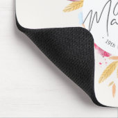 Elegant Just Married Wedding | Mousepad (Ecke)