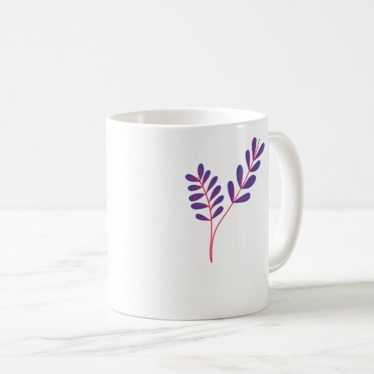 Elegant Kaffeetasse (VorderseiteRechts)