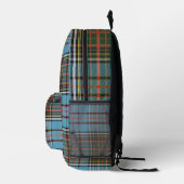 Elegant Kariert Rustic Anderson Tartan Bedruckter Rucksack (Rechts)