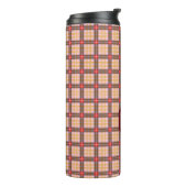 Elegant Kariert Thermosbecher (Nach links gedreht)