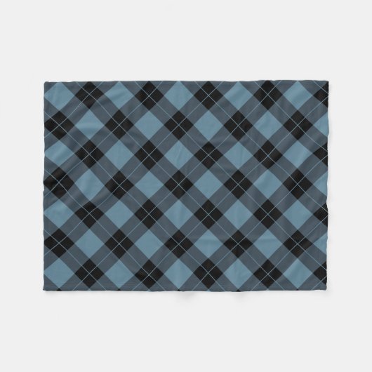Elegant Kariert | Urlaub Fleecedecke (Vorderseite (Horizontal))