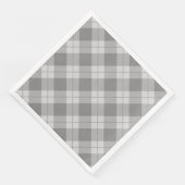 Elegant Kariert | Urlaub Serviette (Ecke)