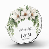 Elegant Keepsake Newlyweds Gift Bride Groom Fotoblock (Links)