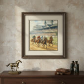 Elegant Kentucky Derby Watercolor Puzzle