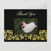 Elegant + Klasse Vielen Dank Foto Postkarten, Postkarte (Vorderseite)