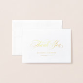 Elegant klassisch geklappt dank Karte Real Foil (Vorderseite mit Umschlag)