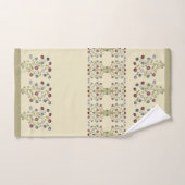 Elegant koordiniert floralakzentriert badhandtuch set (Handtuch)