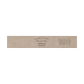 Elegant Kraft Paper Style Soap Bly Band (Flach)