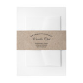 Elegant Kraft Paper Style Soap Bly Band (Vorderseite Beispiel)