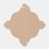 Elegant Kraft Pattern Takeout Gift Boxes Geschenkschachtel (Ungefaltet)