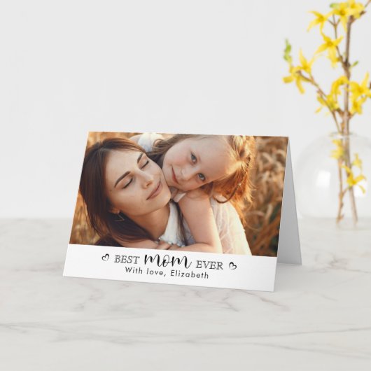 Elegant kreieren Sie Ihren Muttertag Karte (Gelbe Blume)