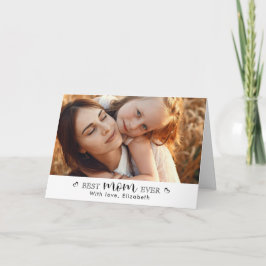 Elegant kreieren Sie Ihren Muttertag Karte