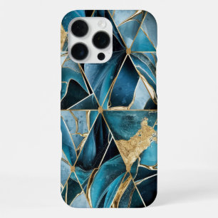 Elegant Kupfer   Weiblicher Opulenter Teal Gold Ge iPhone 16 Pro Max Hülle