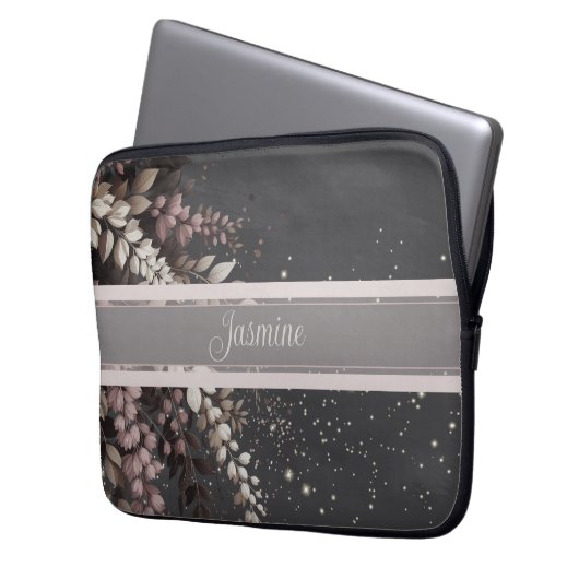 Elegant Laburnum Cascade Laptopschutzhülle (Vorderseite Links)