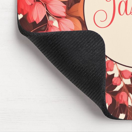 Elegant Laburnum Cascade Mousepad (Ecke)