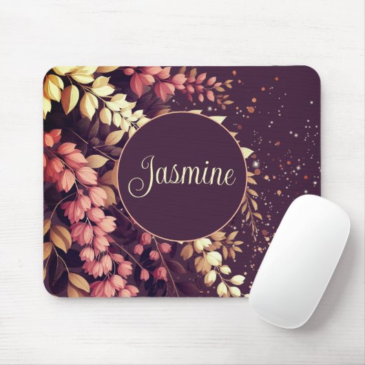 Elegant Laburnum Cascade Mousepad (Mit Mouse)
