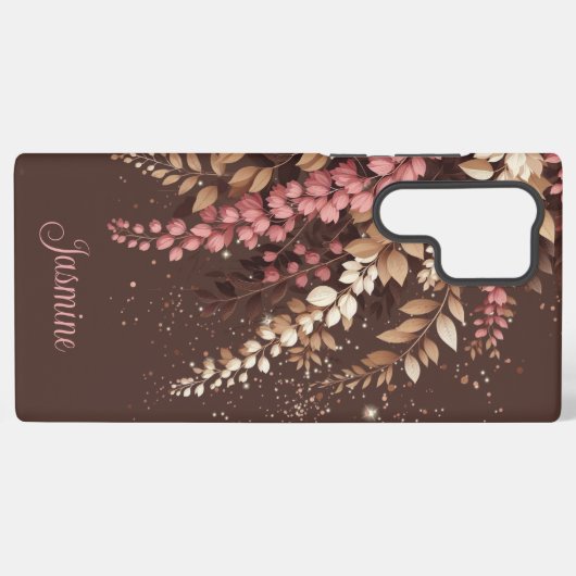 Elegant Laburnum Cascade Samsung Galaxy Hülle (Rückseite (Horizontal))