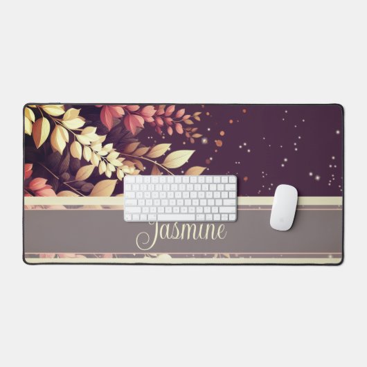 Elegant Laburnum Cascade Schreibtischunterlage (Tastatur & Maus)