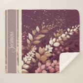 Elegant Laburnum Cascade Sherpadecke (Vorderseite (Horizontal))