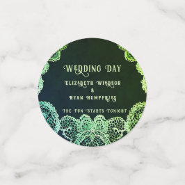 Elegant Lace" Einladung zur Hochzeit Konfetti