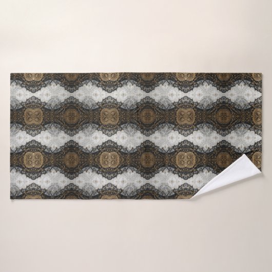 Elegant Lacework Couture Badehandtuch (Badehandtuch)