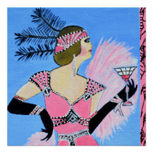 Elegant Lady2 Perfect Poster