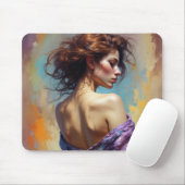 Elegant Lady Mousepad (Mit Mouse)