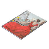 Elegant Lady Vintage Notizblock (Linke Seite)