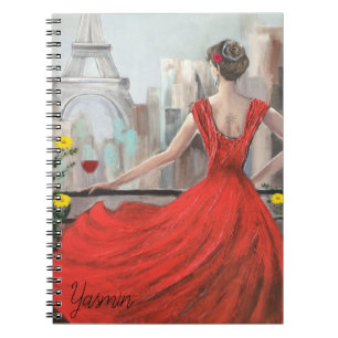 Elegant Lady Vintage Notizblock