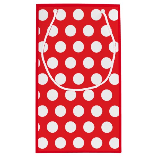 Elegant Ladybug Erster Geburtstag Kleine Geschenktüte (Rückseite)