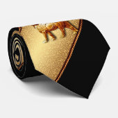 Elegant Lamassu Krawatte (Gerollt)