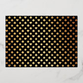 Elegant Las Vegas Wedding Foto Save the Date Real Folieneinladung (Rückseite)