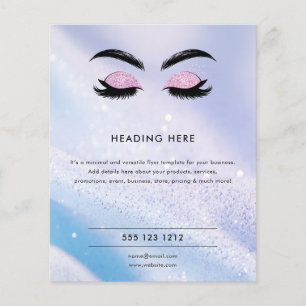 Elegant Lash / Brow Artist Flyer 