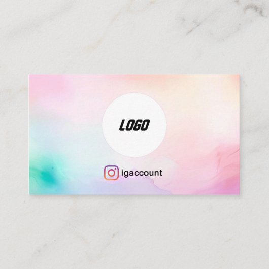 Elegant Lashes Brows Lash Tech Eyelash Visitenkarte (Rückseite)