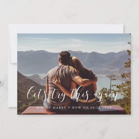 Elegant Lassen Sie uns versuchen, dieses wieder Ho Ankündigung (Vorderseite)