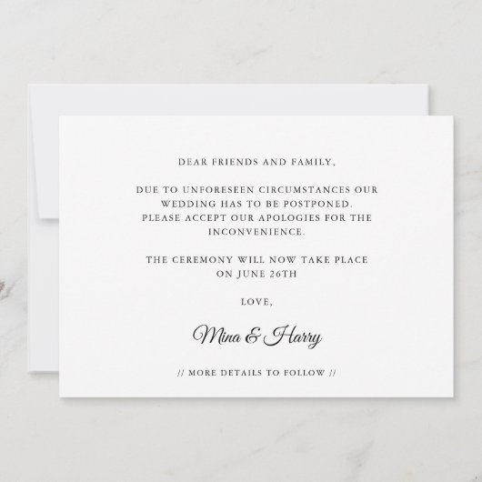 Elegant Lassen Sie uns versuchen, dieses wieder Ho Ankündigung (Rückseite)