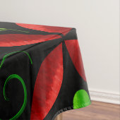 Elegant Latin American Folk Floral Tischdecke (Beispiel)