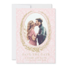 Elegant Laurel Wreath | Rosa Damask-Foto