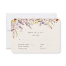 Elegant Lavender, Blush and Cream Wildflowers