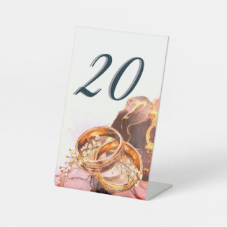  Elegant Lavender Purple Floral Wedding Table Numb Sockelschild