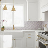 Elegant Lavender Purple Marble - Luxurious Swirl Fliese