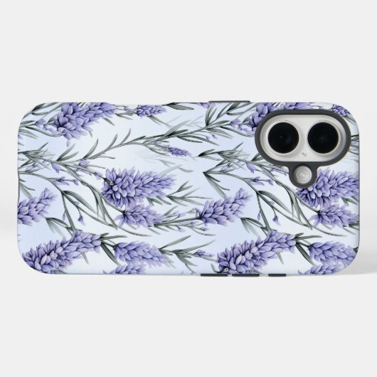 Elegant Lavender Tough Case-Mate iPhone Hülle (Rückseite (Horizontal))