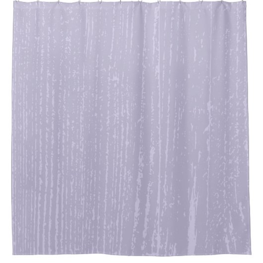 Elegant Lavender Wood Grain Duschvorhang (Vorderseite)