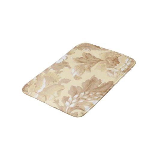 Elegant Leaf Bath Mat Badematte (Schrägansicht)