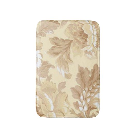 Elegant Leaf Bath Mat Badematte (Vorderseite Vertikal)