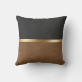 Elegant Leather Kissen (Rückseite)