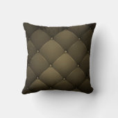 Elegant Leather Kissen (Rückseite)